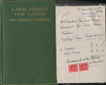 item 024: LAWN TENNIS FOR LADIES 