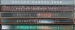 item 085: FRENCH OPEN ANNUALS FROM ROLAND GARROS